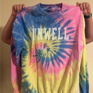 Unwell Tie-Dye Crew Neck Sweater Barstool OG Call Her Daddy Sweatshirt